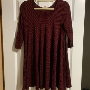 3/4 length flowy dress